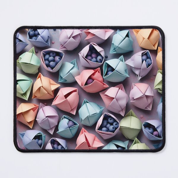 Item preview, Origami Blueberries Pattern designed and sold by ShaViArt.