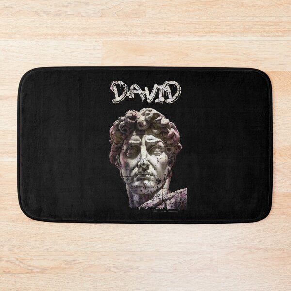 Item preview, Grunge Michelangelo's David Statue Head - Distressed Classical Portrait David Ancient Statue 03 designed and sold by MadeByRobots.
