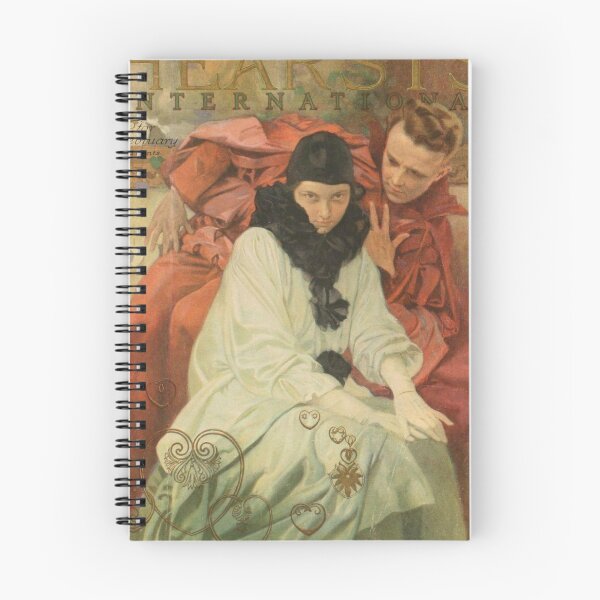 Item preview, Hearts Art Nouveau Magazine cover, by Alphonse Mucha. HIGH DEFINITION designed and sold by MINDTHECHERRY.