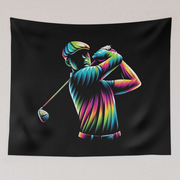 Item preview, Golf Guy Colorful  designed and sold by LoviDesign.