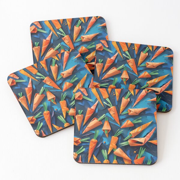 Item preview, Origami Carrots Pattern designed and sold by ShaViArt.