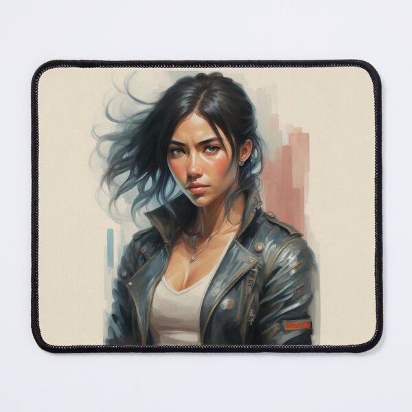 Item preview, Beautiful Black Haired Girl designed and sold by ArtCraftLab.