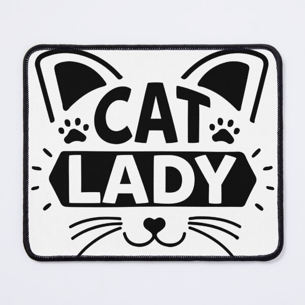Item preview, cat lady designed and sold by NERO gOVEDI.