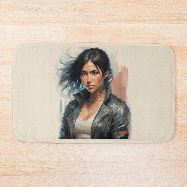 Item preview, Beautiful Black Haired Girl designed and sold by ArtCraftLab.
