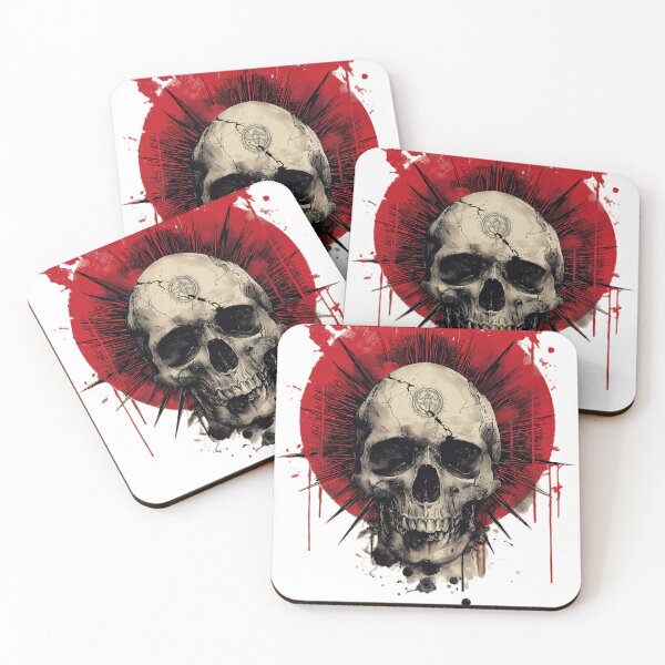 Item preview, Skull and bones v2 designed and sold by HappyCloudart.