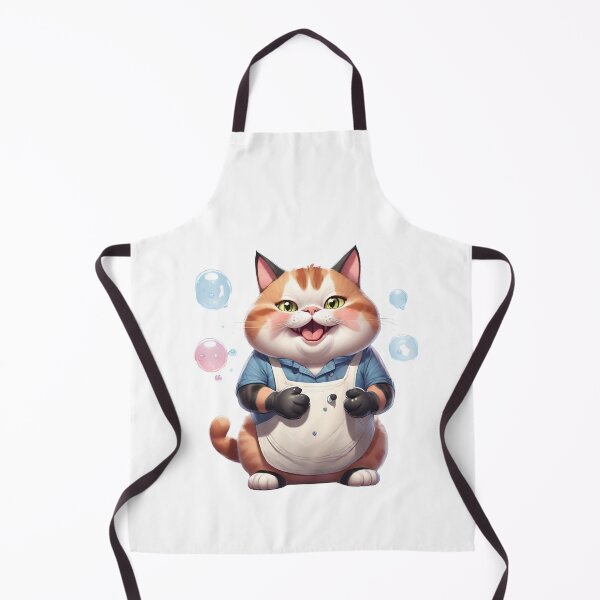 Item preview, Chubby Laundromat Kitty Cat designed and sold by Keffy.