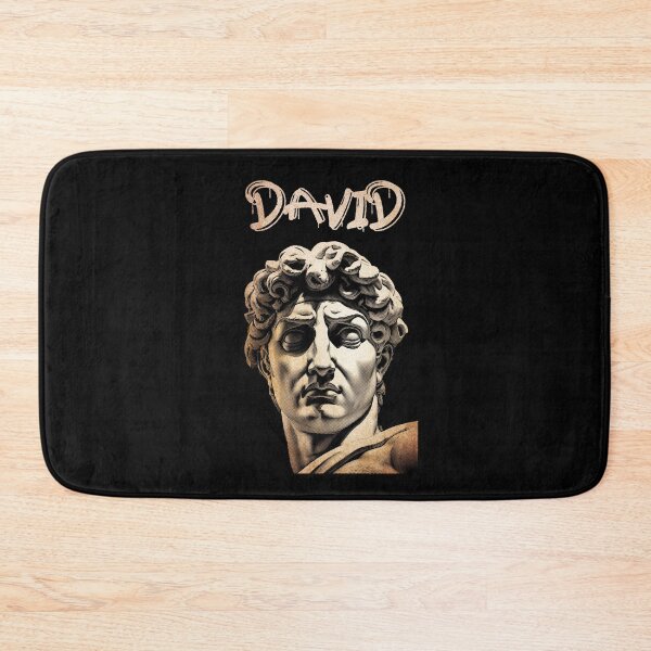Item preview, Dot Art Grunge Michelangelo's David Statue Head - Distressed Classical Portrait David Ancient Statue 04 designed and sold by MadeByRobots.