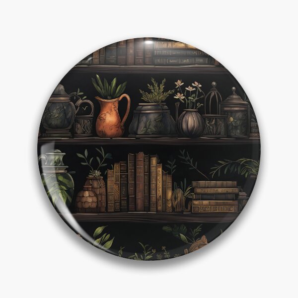 Item preview, Botanist library - magical plant lover librarian books designed and sold by Daydreamsatdawn.