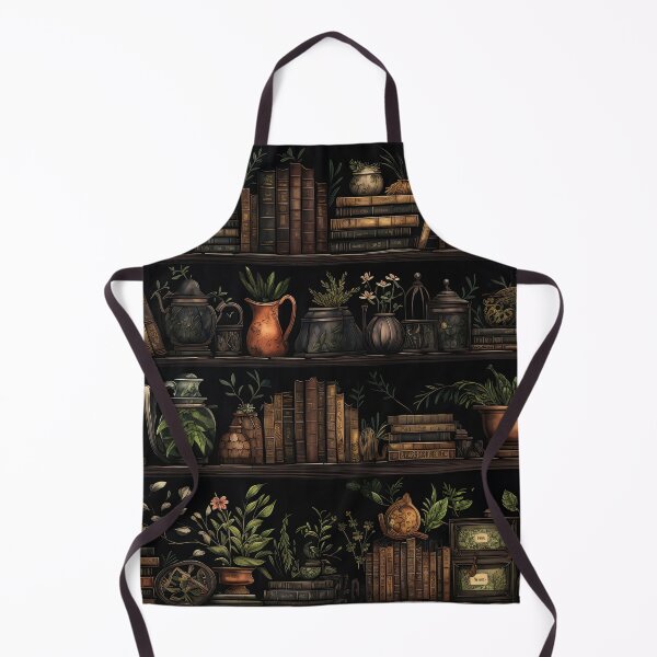 Item preview, Botanist library - magical plant lover librarian books designed and sold by Daydreamsatdawn.
