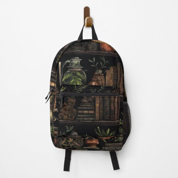 Item preview, Botanist library - magical plant lover librarian books designed and sold by Daydreamsatdawn.