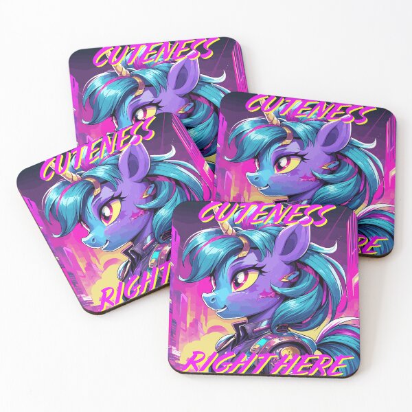 Item preview, Cartoon Cute Angry Pony "Cuteness Right Here""  designed and sold by NeutrinoJem.