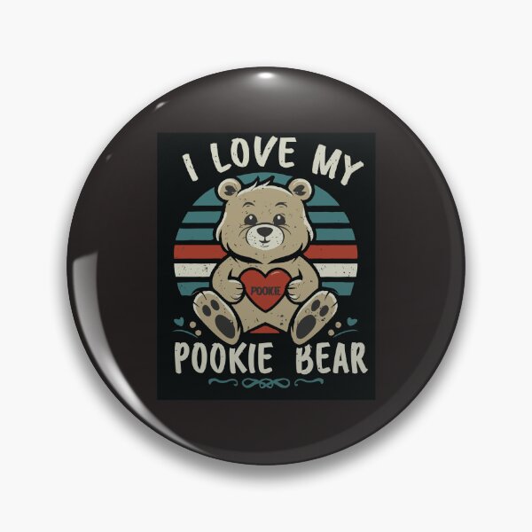 Item preview, I Love My Pookie Bear Valentine's Day designed and sold by DashBliss.
