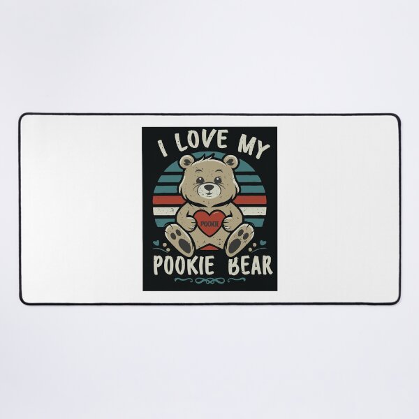 Item preview, I Love My Pookie Bear Valentine's Day designed and sold by DashBliss.