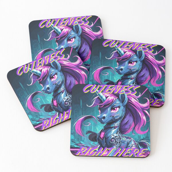 Item preview, Cartoon Cute Angry Pony "Cuteness Right Here""  designed and sold by NeutrinoJem.