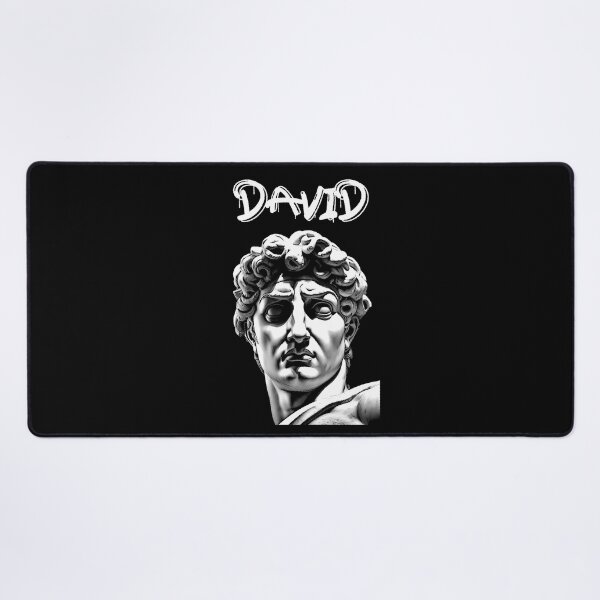 Item preview, Dot Art Grunge Michelangelo's David Statue Head - B&W Classical Portrait David Ancient Statue designed and sold by MadeByRobots.