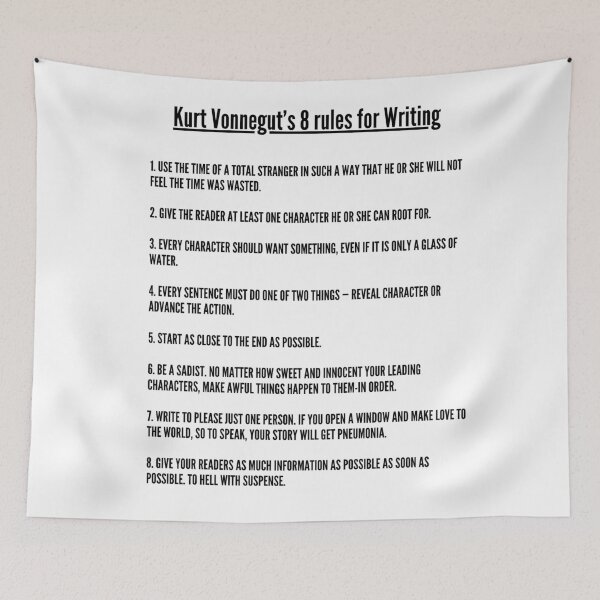 Item preview, 8 Rules of Writing for Aspiring Writers designed and sold by RareLoot19.
