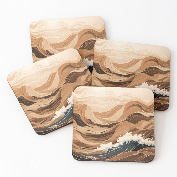 Item preview, A waves in a desert designed and sold by johndesign88.
