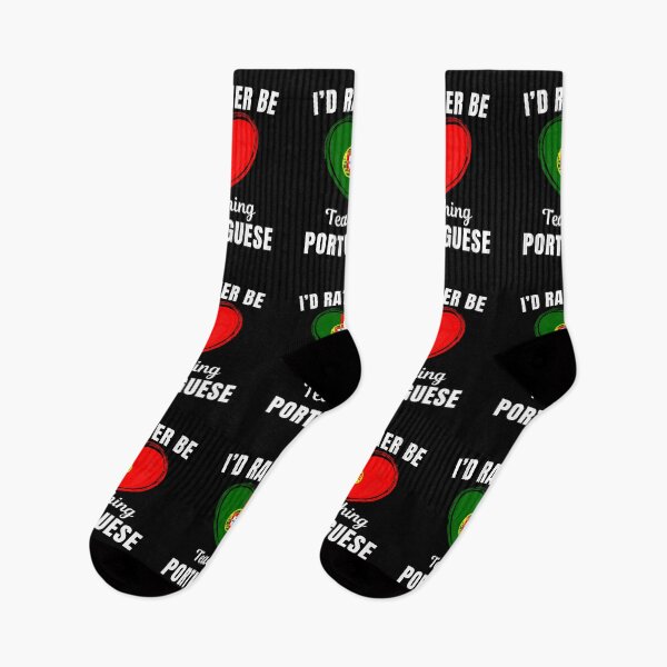 Item preview, I'd rather be teaching portuguese, funny portuguese language learning or speaking teacher or professor quote or saying designed and sold by NBSStore.
