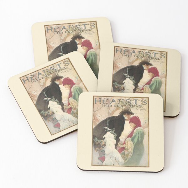 Item preview, Hearts Art Nouveau Magazine cover , by Alphonse Mucha. HIGH DEFINITION designed and sold by MINDTHECHERRY.