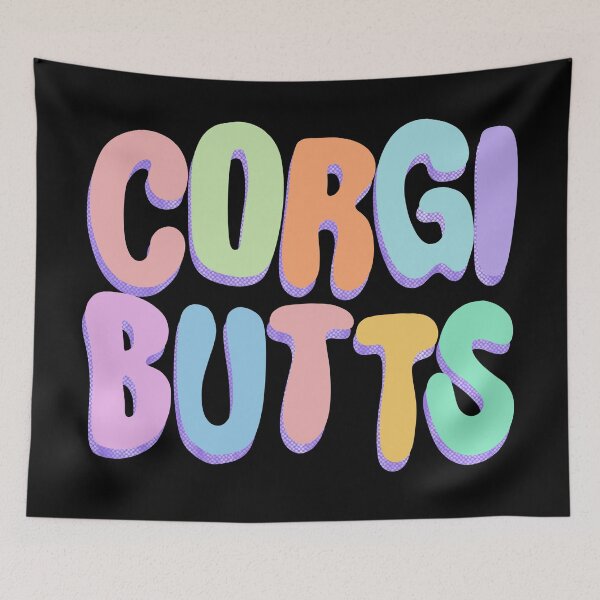 Item preview, Corgi Butts designed and sold by DrawsCutePaws.
