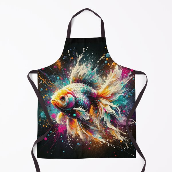 Item preview, Ink Splash Goldfish Merch designed and sold by DGTDrag0nDesgns.