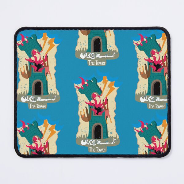 Item preview, Tarot The tower illustration for T-Shirt  Sticker Gift designed and sold by rfj-arts.