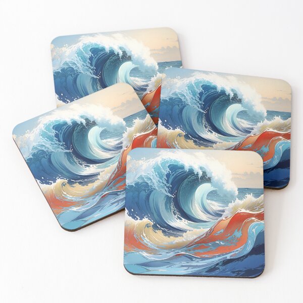 Item preview, A large wave in the ocean designed and sold by johndesign88.