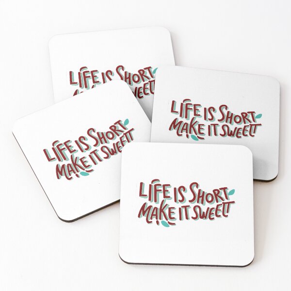 Item preview, life is short make it sweet designed and sold by marcoliyp.