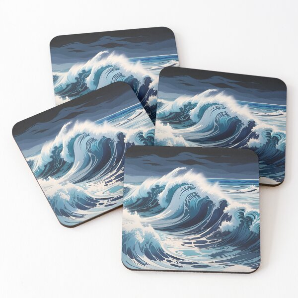 Item preview, A large waves in the ocean designed and sold by johndesign88.