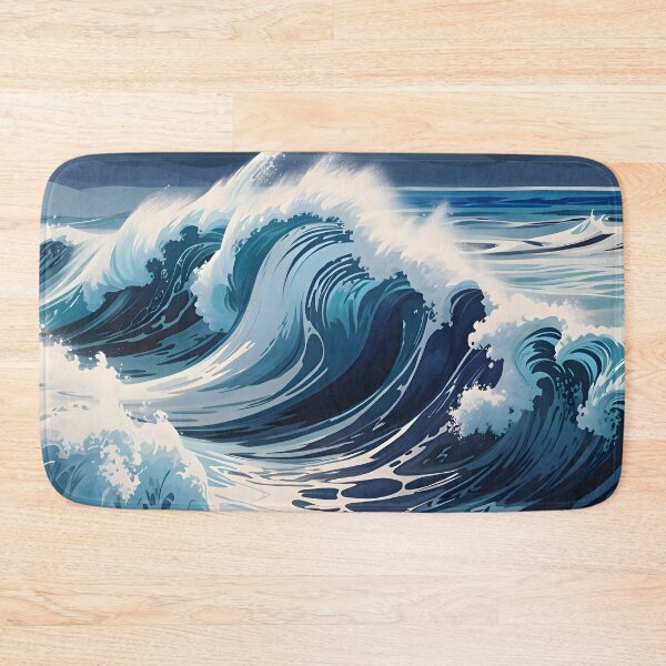 Item preview, A large waves in the ocean designed and sold by johndesign88.