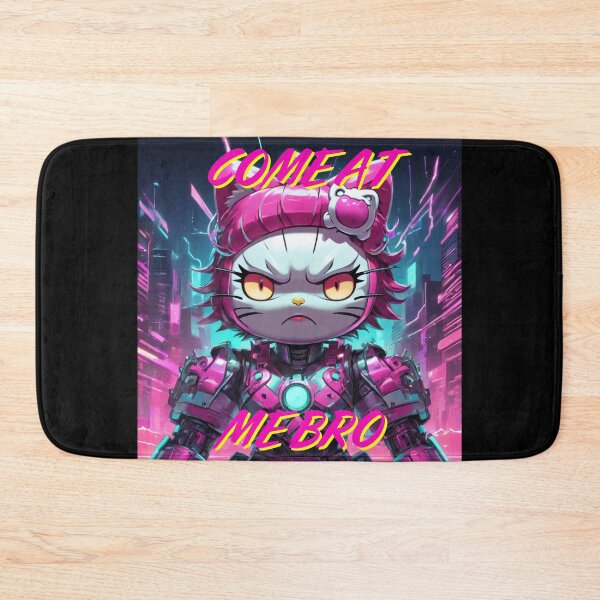 Item preview, Bye Bye Kitty maintains a level of cuteness and charm, "Come at me Bro" designed and sold by NeutrinoJem.