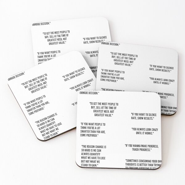 Item preview, Collection of Alex Hormozi Quotes designed and sold by RareLoot19.
