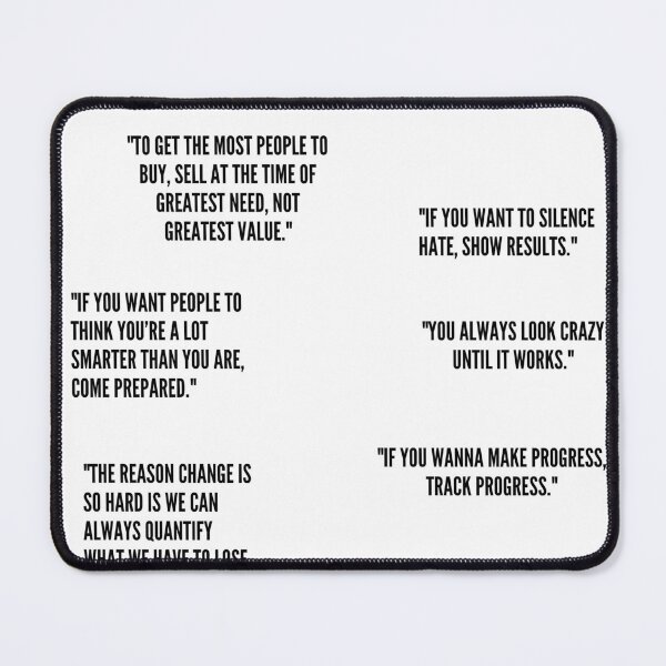 Item preview, Collection of Alex Hormozi Quotes designed and sold by RareLoot19.