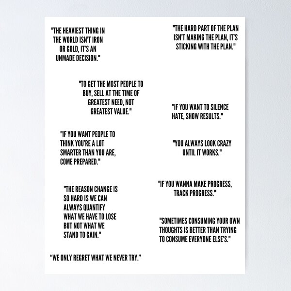 Item preview, Collection of Alex Hormozi Quotes designed and sold by RareLoot19.
