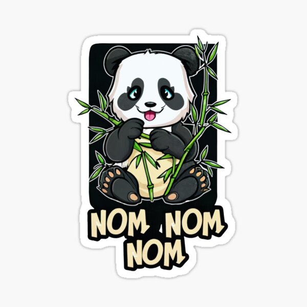 Artikel-Vorschau von Nom Nom Nom Panda, designt und verkauft von Krieghorn.