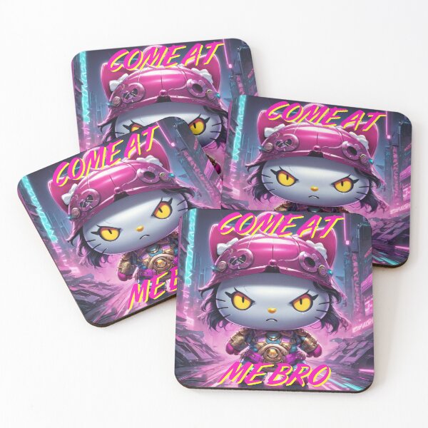 Item preview, Bye Bye Kitty maintains a level of cuteness and charm, "Come at me Bro" designed and sold by NeutrinoJem.