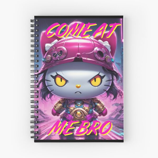 Item preview, Bye Bye Kitty maintains a level of cuteness and charm, "Come at me Bro" designed and sold by NeutrinoJem.