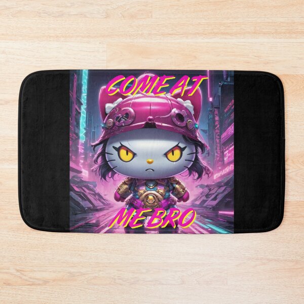 Item preview, Bye Bye Kitty maintains a level of cuteness and charm, "Come at me Bro" designed and sold by NeutrinoJem.