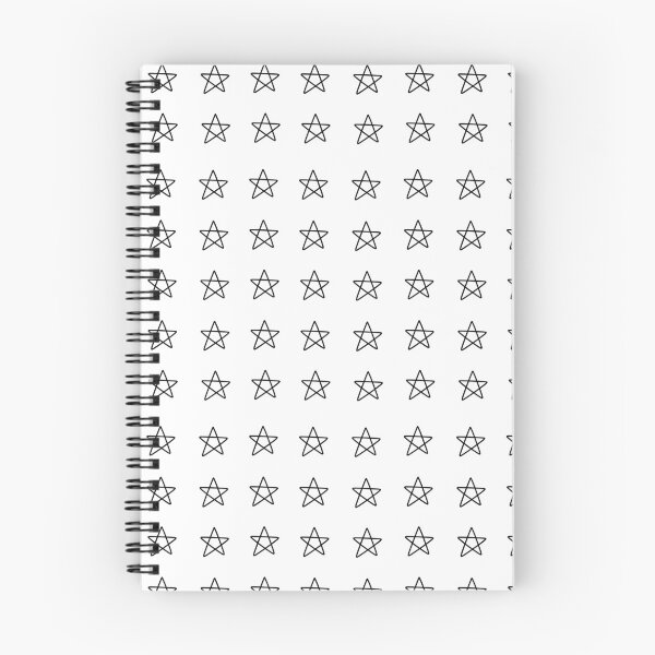 Item preview, 25 Minimalistic White or Transparent Scribbled Stars Set designed and sold by posterful.