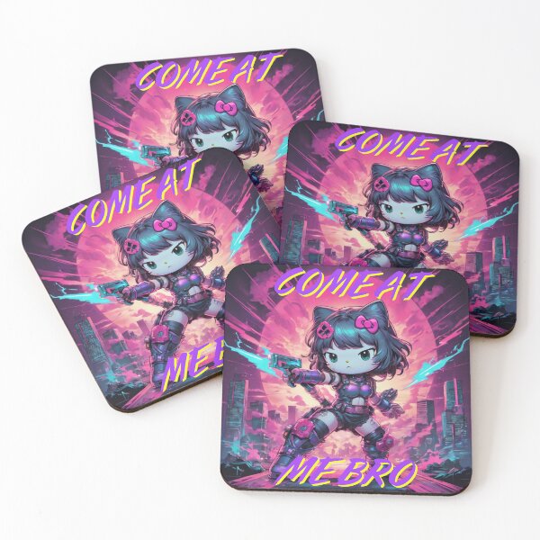 Item preview, Bye Bye Kitty maintains a level of cuteness and charm, "Come at me Bro" designed and sold by NeutrinoJem.