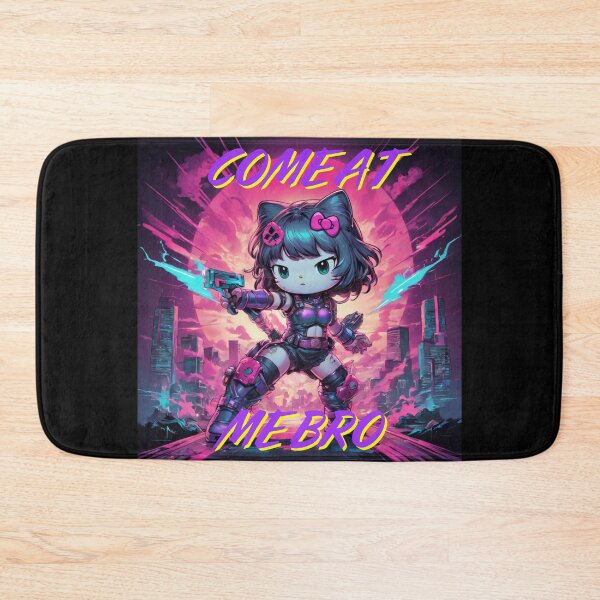 Item preview, Bye Bye Kitty maintains a level of cuteness and charm, "Come at me Bro" designed and sold by NeutrinoJem.