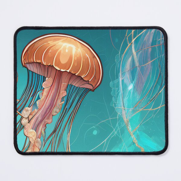 Item preview, Ocean Ballet Gracefull Jellyfish Dance Aquatic Design designed and sold by wolfer21.