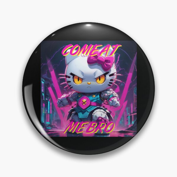 Item preview,  Bye Bye Kitty maintains a level of cuteness and charm, "Come at me Bro" designed and sold by NeutrinoJem.