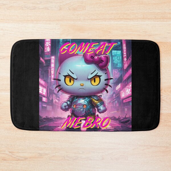 Item preview, Bye Bye Kitty maintains a level of cuteness and charm, "Come at me Bro" designed and sold by NeutrinoJem.