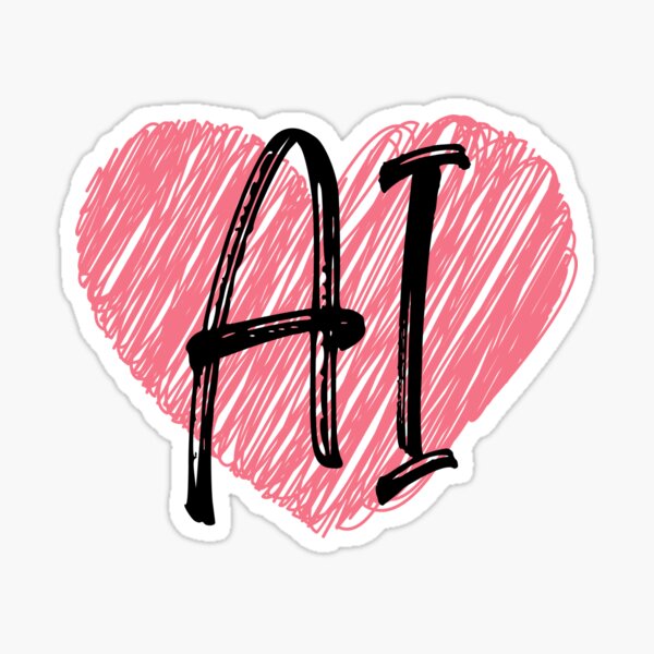 AI Artificial Intelligence Sticker