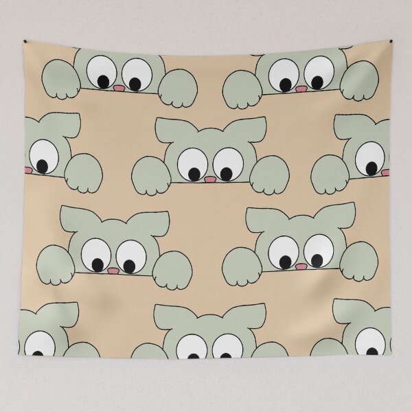 Item preview, funny cat pattern designed and sold by azet-art.