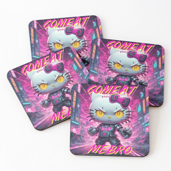 Item preview, Bye Bye Kitty maintains a level of cuteness and charm, "Come at me Bro" designed and sold by NeutrinoJem.