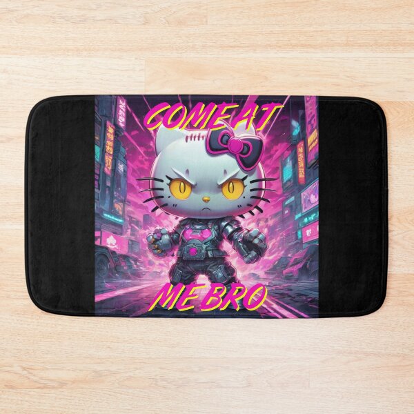 Item preview, Bye Bye Kitty maintains a level of cuteness and charm, "Come at me Bro" designed and sold by NeutrinoJem.