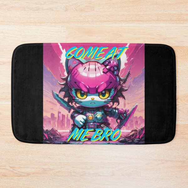 Item preview, Bye Bye Kitty maintains a level of cuteness and charm, "Come at me Bro" designed and sold by NeutrinoJem.