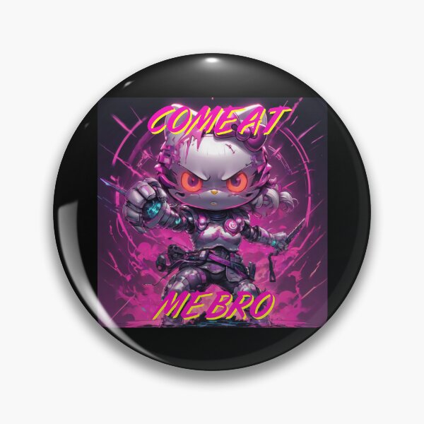 Item preview, Bye Bye Kitty maintains a level of cuteness and charm, "Come at me Bro" designed and sold by NeutrinoJem.